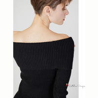 Black Viscose Sweater