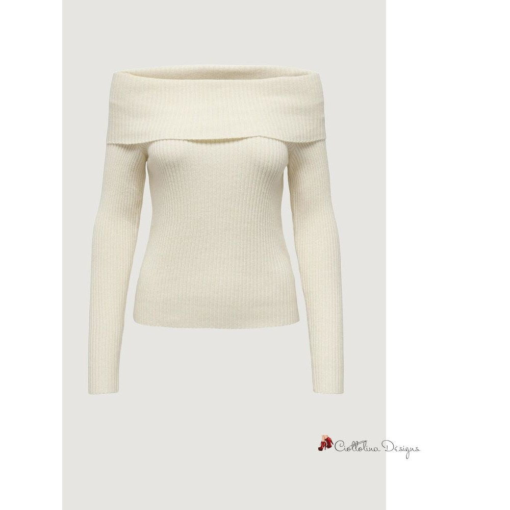 Cream Viscose Sweater