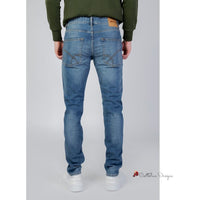 Blue Cotton Jeans & Pant