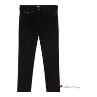 Black Cotton Jeans & Pant