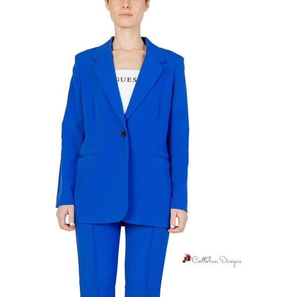 Blue Recycled Polyester Suits & Blazer