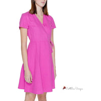 Multicolor Linen Dress