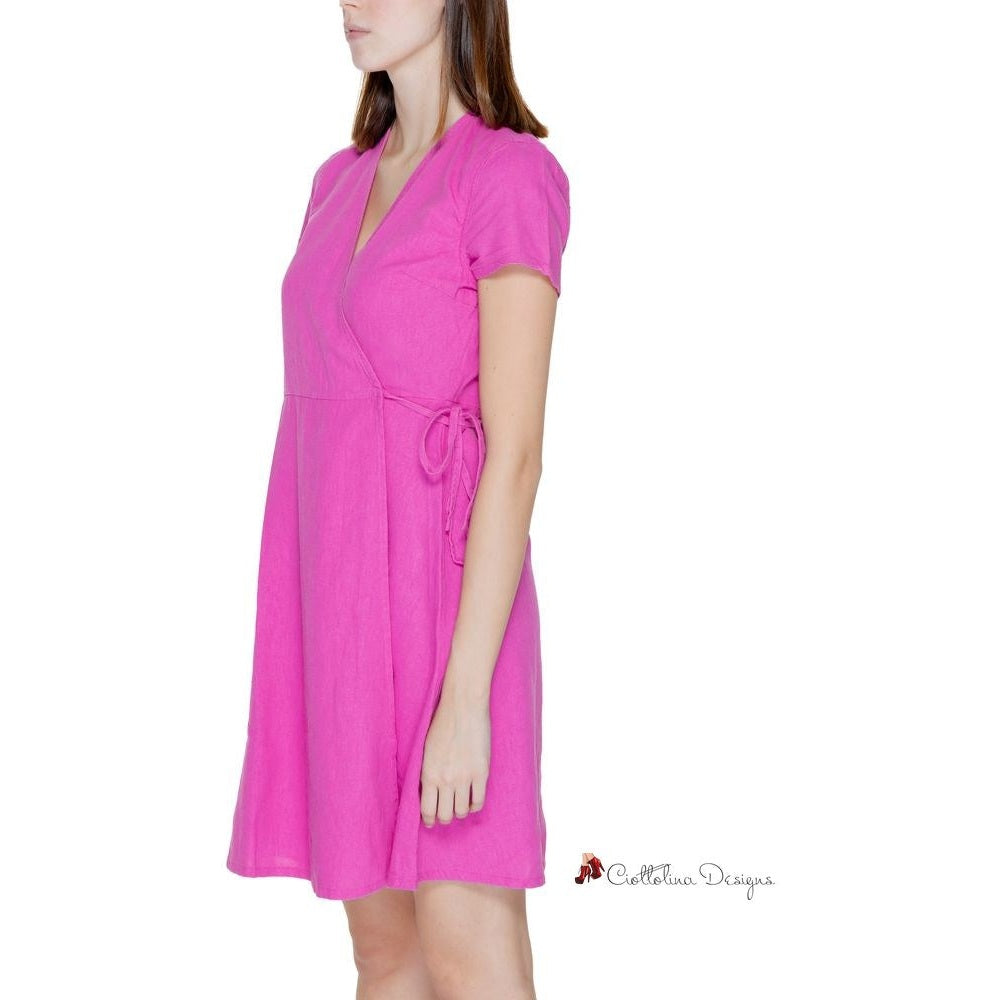 Multicolor Linen Dress