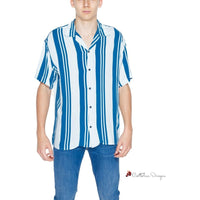 Blue Viscose Shirt