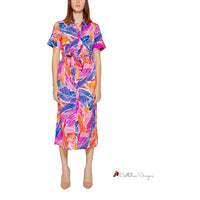 Multicolor Viscose Dress