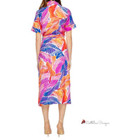 Multicolor Viscose Dress