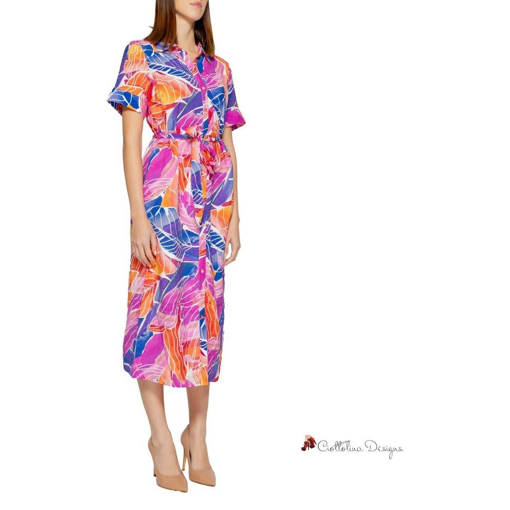 Multicolor Viscose Dress