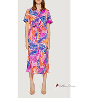 Multicolor Viscose Dress