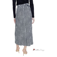 Black Viscose Skirt