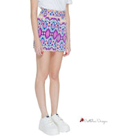 Multicolor Recycled Polyester Short