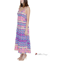 Multicolor Recycled Polyester Dress