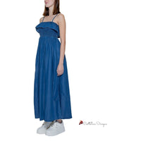 Blue Cotton Dress