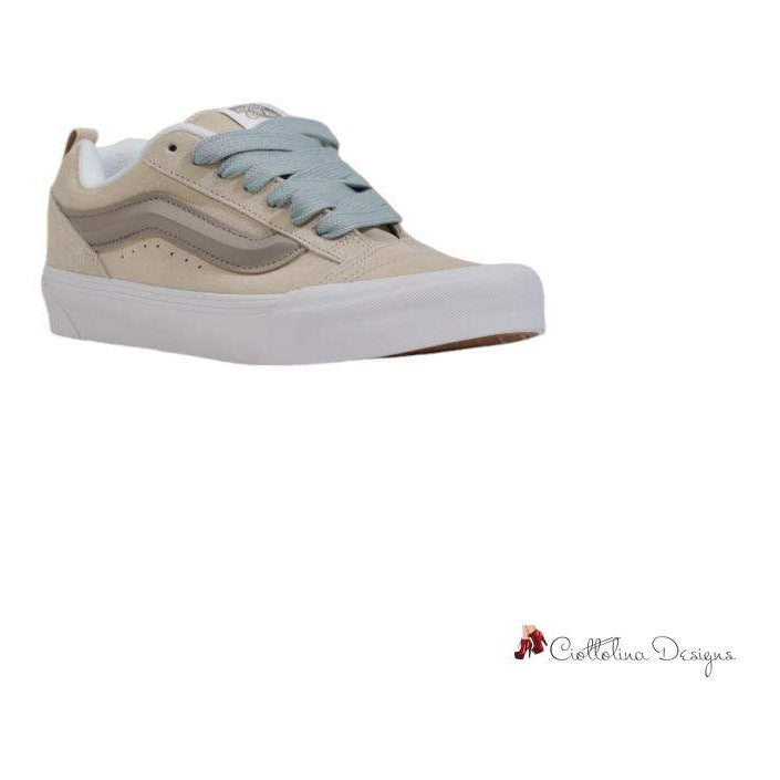 Beige Leather Sneaker