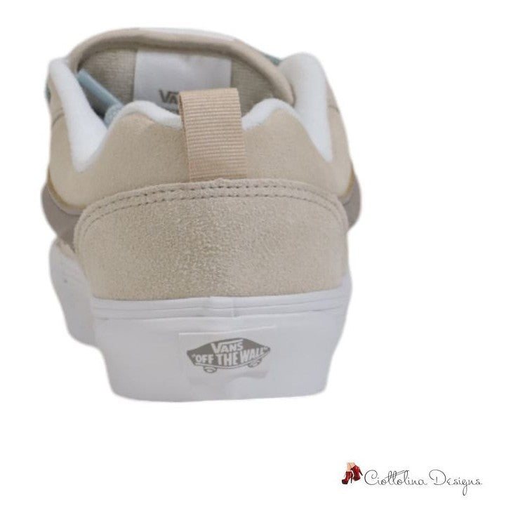 Beige Leather Sneaker