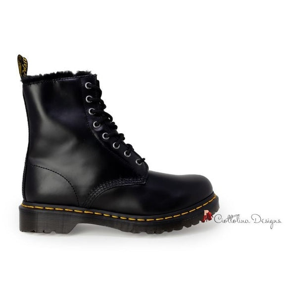 Black Leather Boot