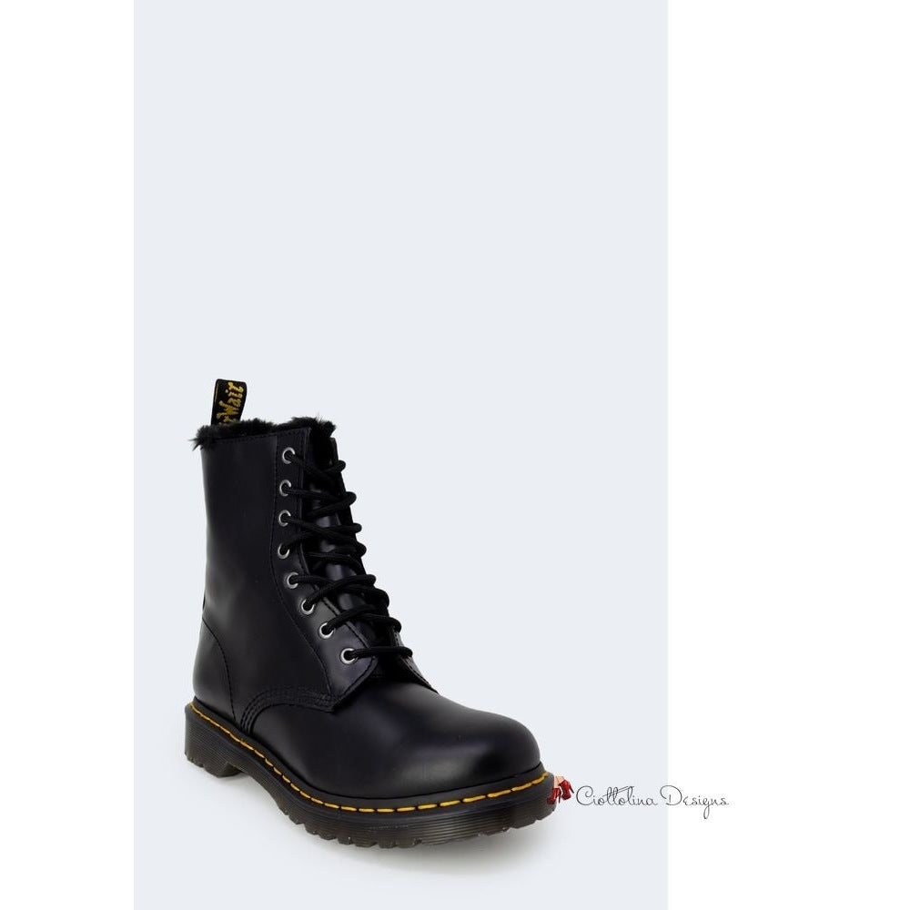 Black Leather Boot