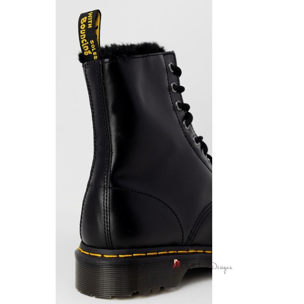 Black Leather Boot