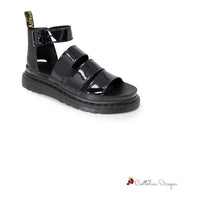 Black Leather Sandal