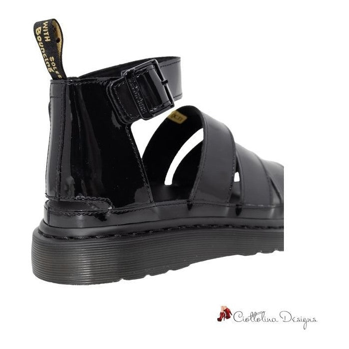 Black Leather Sandal