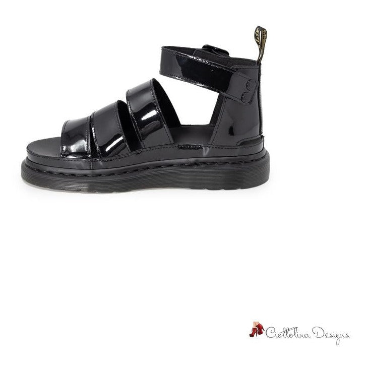 Black Leather Sandal