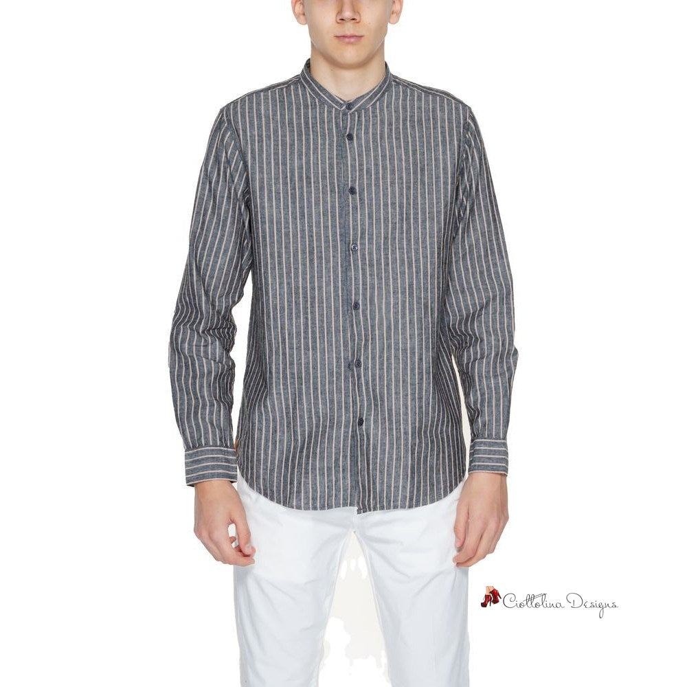 Gray Linen Shirt