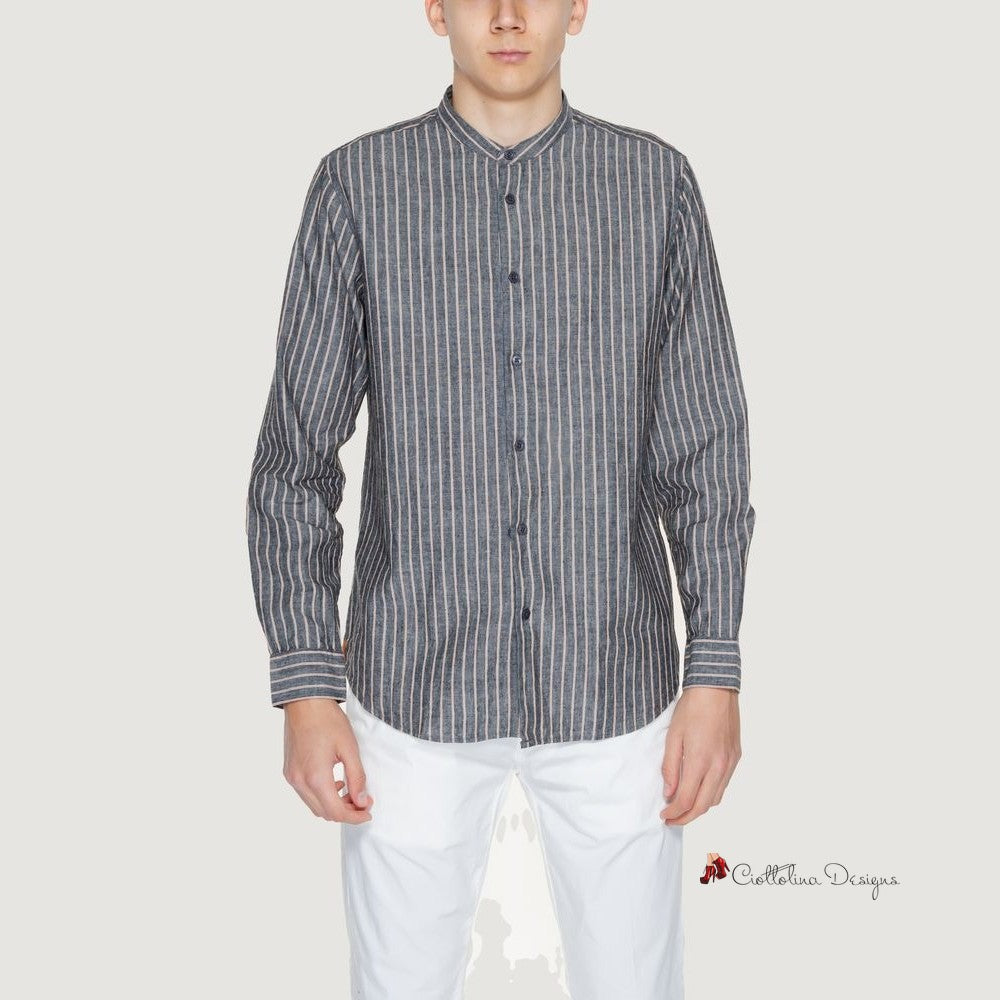 Gray Linen Shirt