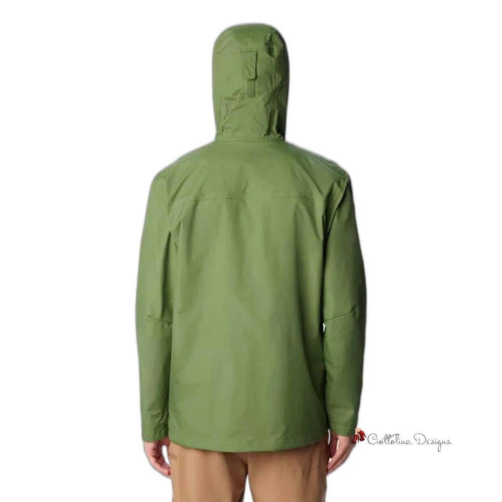 Green Polyester Jacket