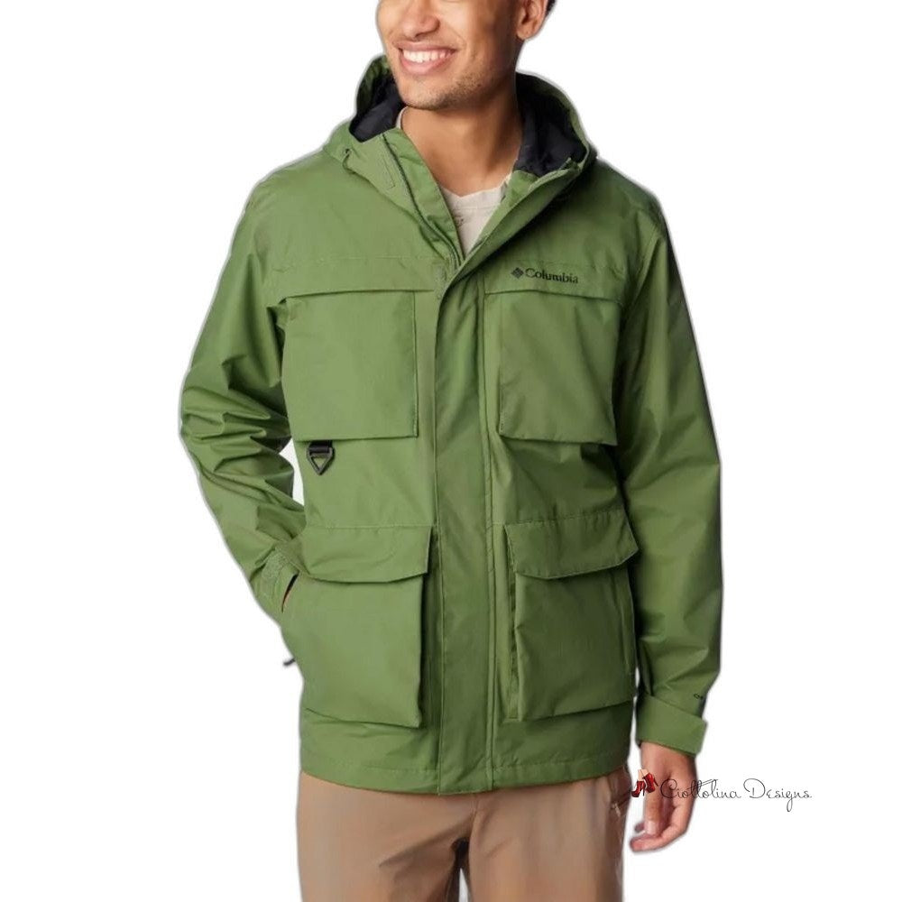 Green Polyester Jacket