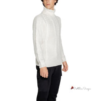 White Polyester Sweater