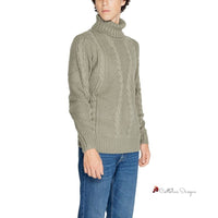 Green Polyester Sweater