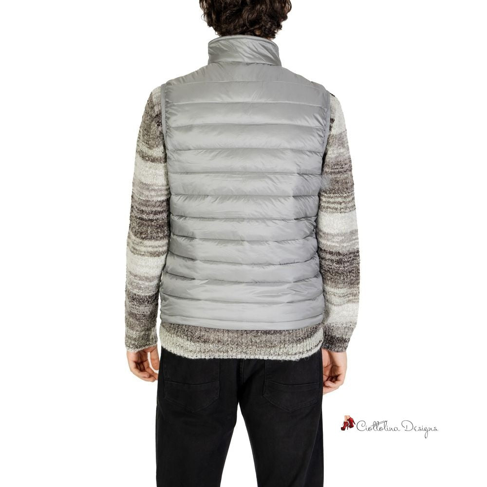 Gray Polyamide Jacket