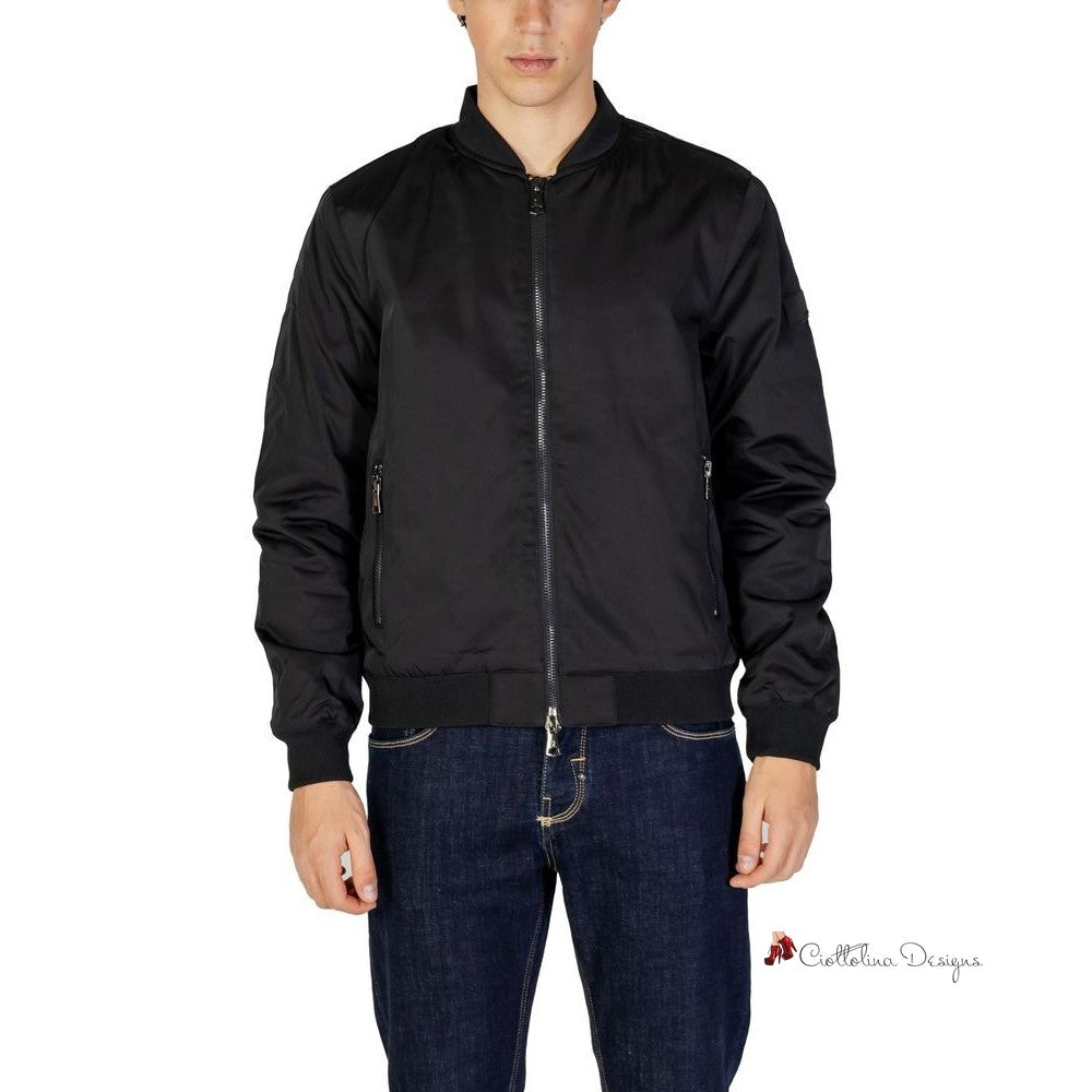 Black Polyester Jacket