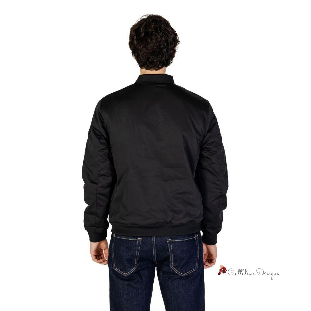 Black Polyester Jacket