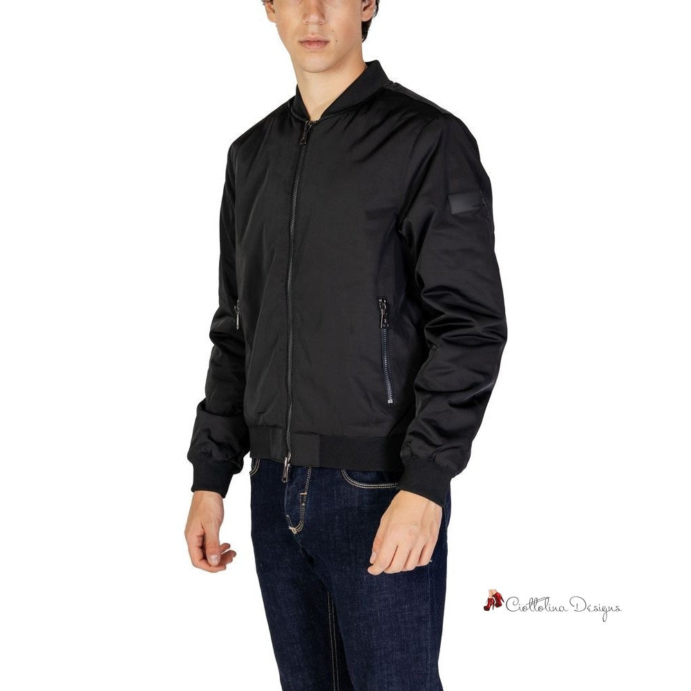 Black Polyester Jacket