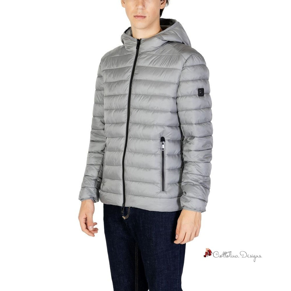 Gray Polyamide Jacket