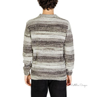 Gray Polyacrylic Sweater