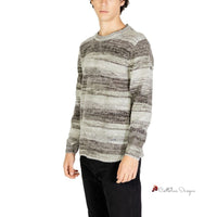 Gray Polyacrylic Sweater