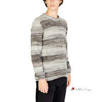 Gray Polyacrylic Sweater