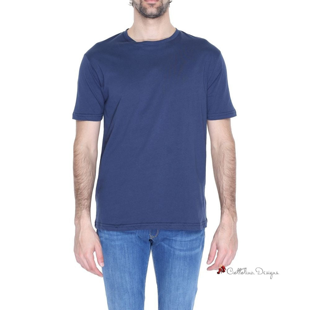 Blue Cotton T-Shirt