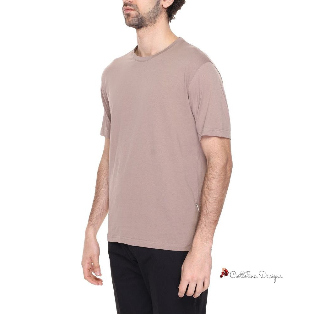 Gray Cotton T-Shirt