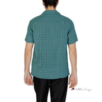 Turquoise Viscose Shirt