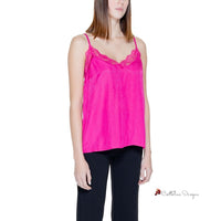 Pink Viscose Tops & T-Shirt