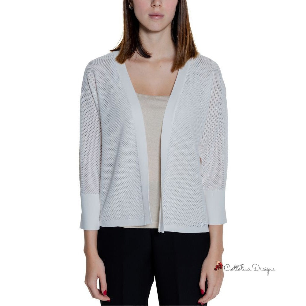 White Viscose Cardigan