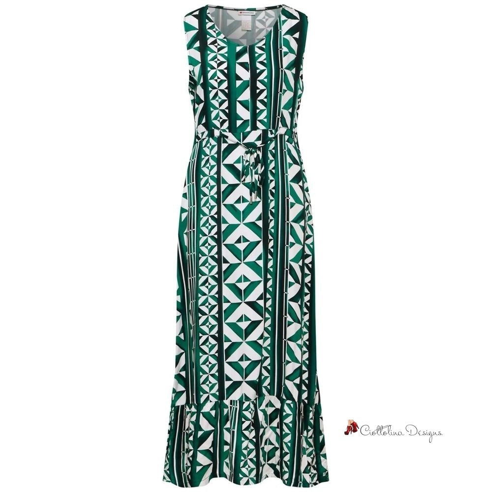 Green Viscose Dress