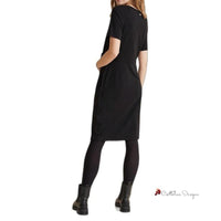 Black Cotton Dress