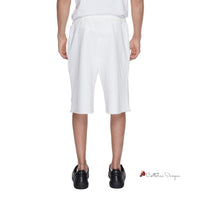 White Cotton Short