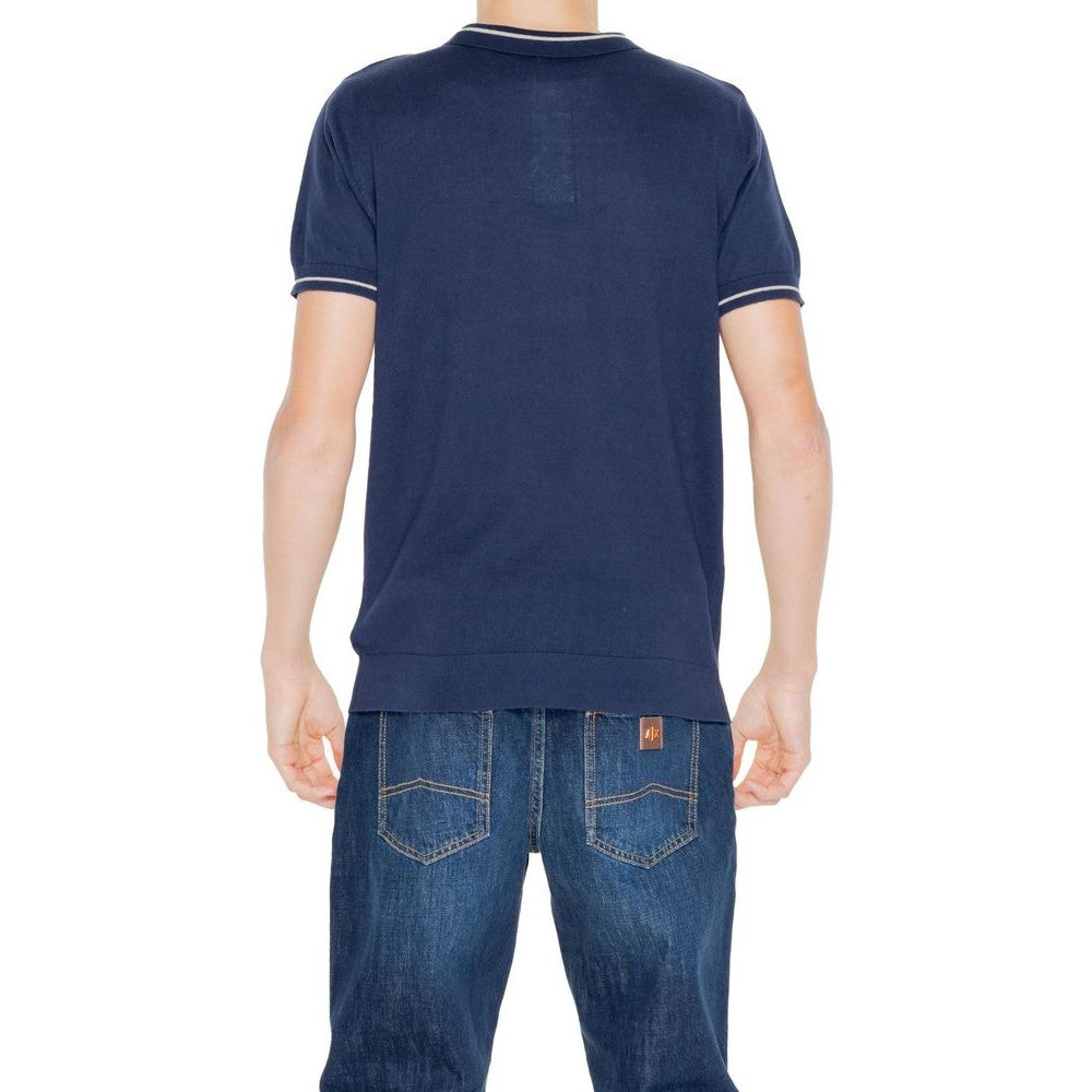 Blue Cotton T-Shirt