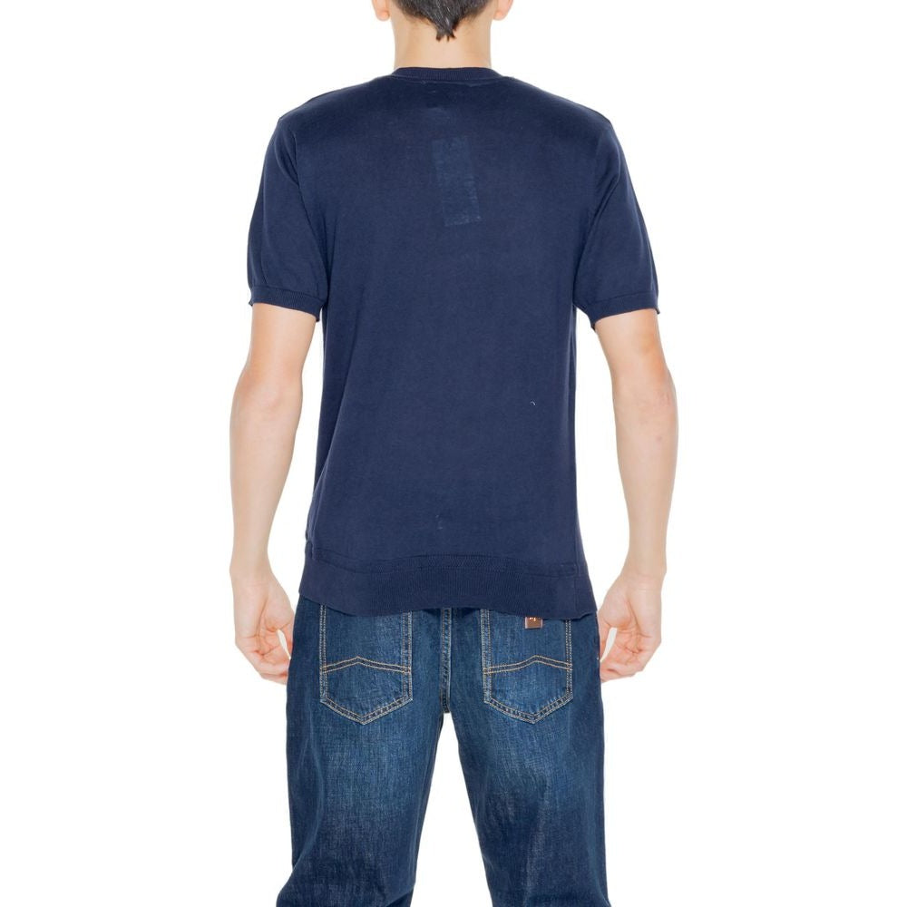 Blue Cotton T-Shirt