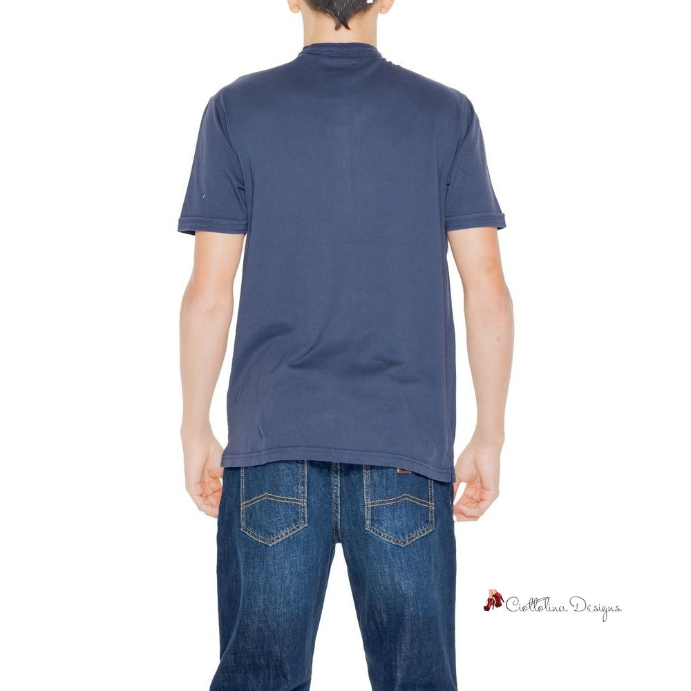 Blue Cotton T-Shirt