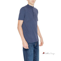 Blue Cotton T-Shirt